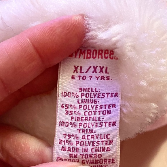 Y2k Vintage Pink Poodle Mittens SMALL HANDS Embossment Fur Trim (Children’s XL) - Picture 7 of 7